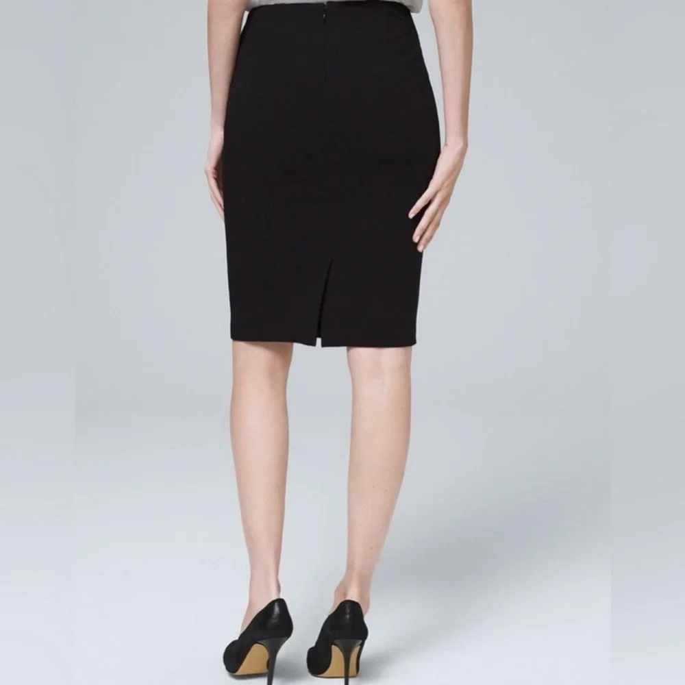 WHBM | (Black) Pencil Skirt sz 2 NWT - Picture 2 of 6